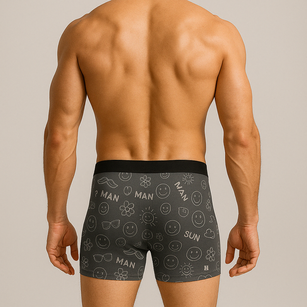 Fun Doodle Print Men’s Underwear