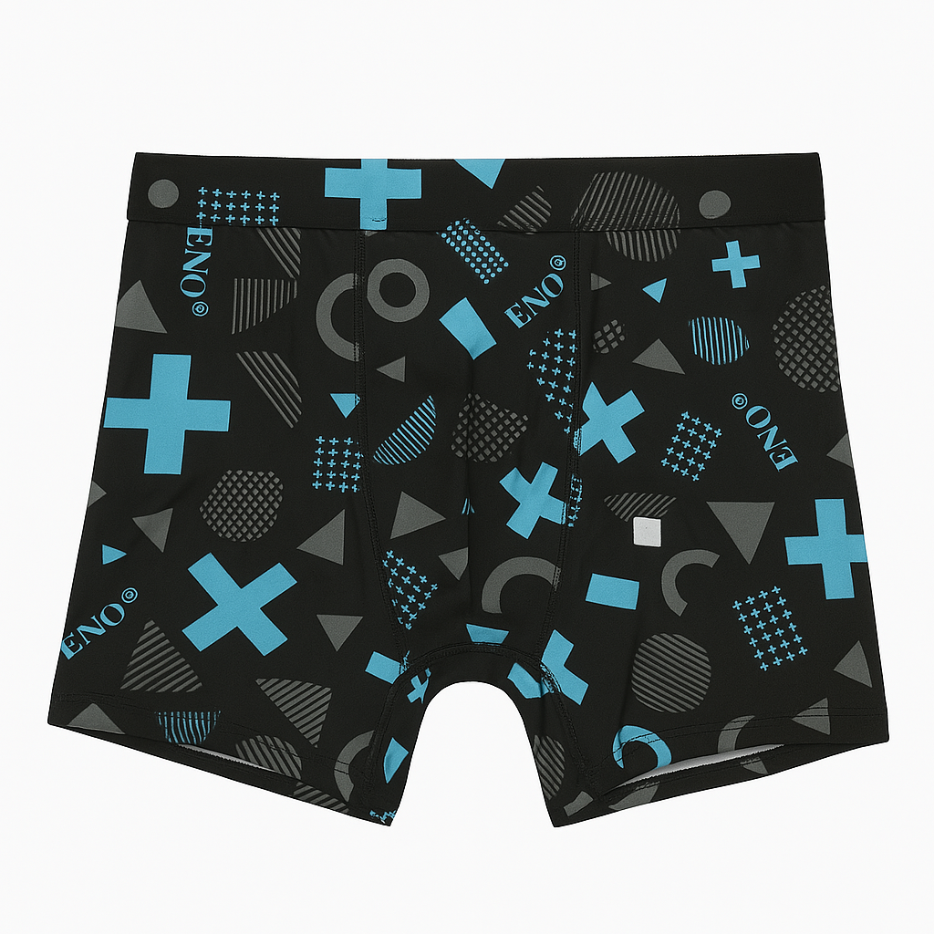 Bold Geometric Print Men’s Underwear