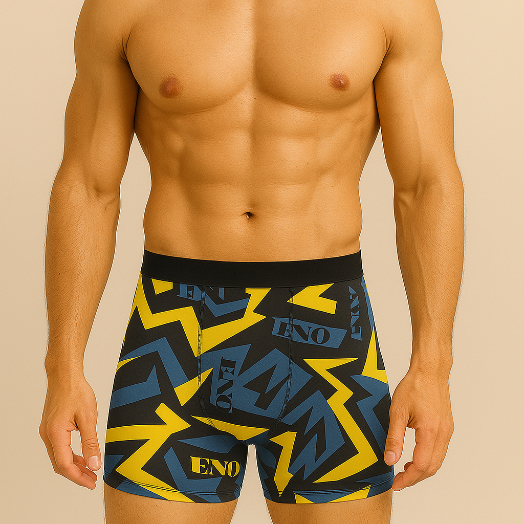Lightning Bolt Print Men’s Underwear