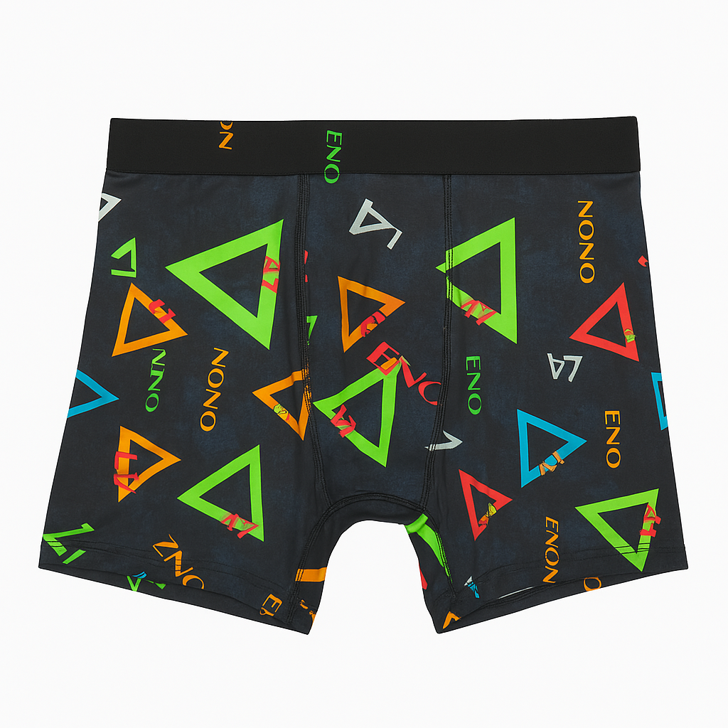 Bold Triangle Print Men’s Underwear