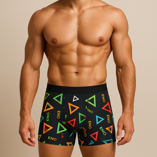 Bold Triangle Print Men’s Underwear