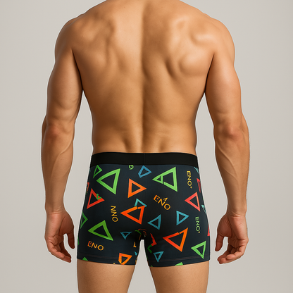 Bold Triangle Print Men’s Underwear
