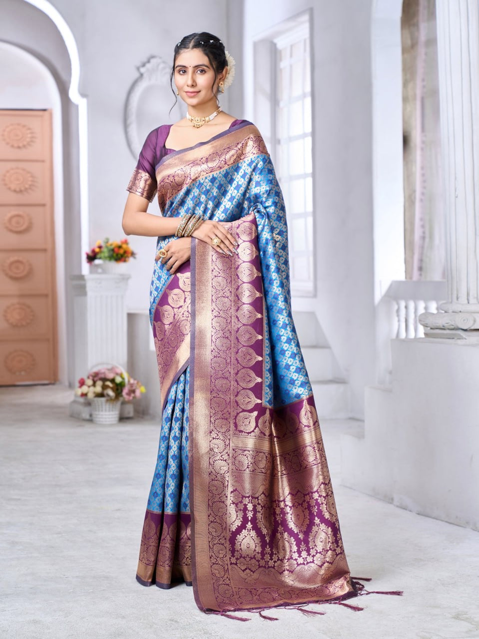 Classic Banarasi Soft Silk Saree